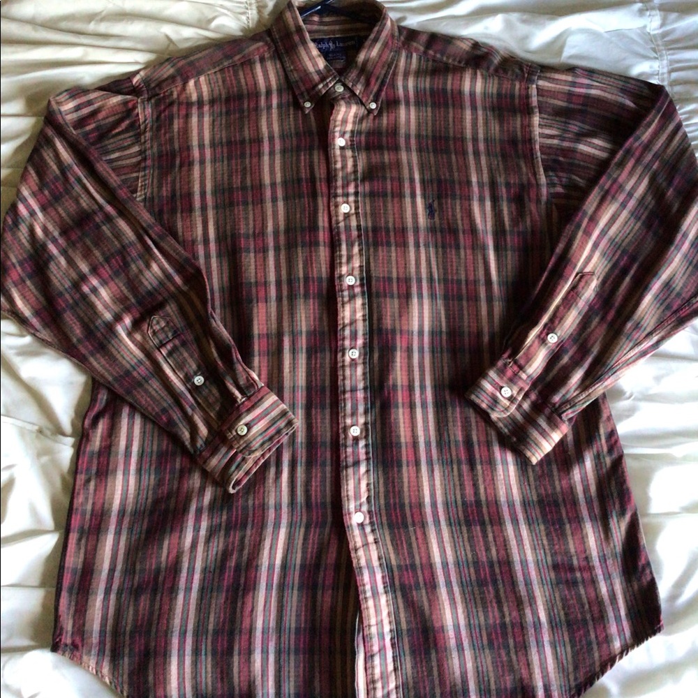 Vintage Polo Ralph Lauren Blaire Shirt Striped L